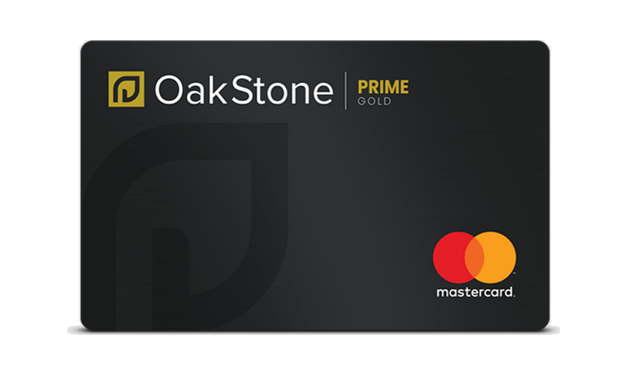 OakStone Gold Secured Mastercard