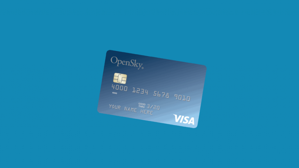 OpenSky Secured Visa card