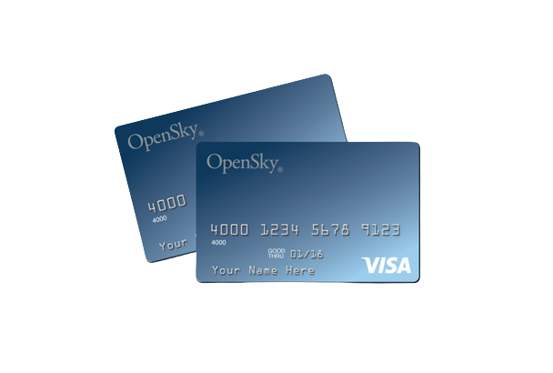 Cartão de crédito Opensky Secure Credit Card