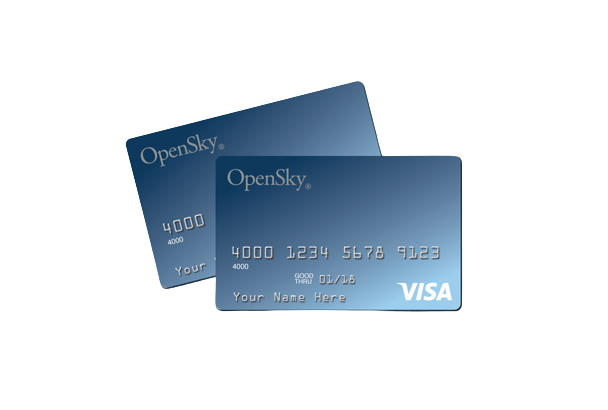 Cartão de crédito Opensky Secure Credit Card