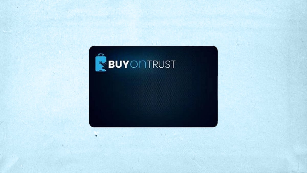 Buy On Trust card