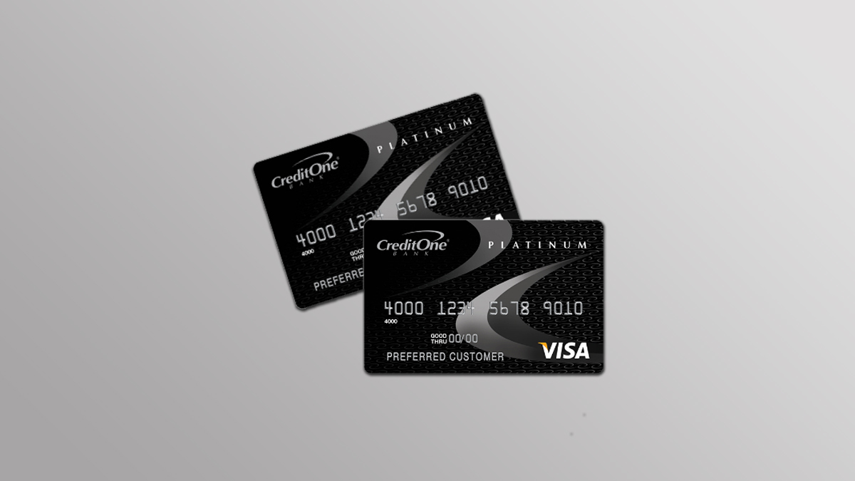 Credit One Bank® Platinum Visa cards