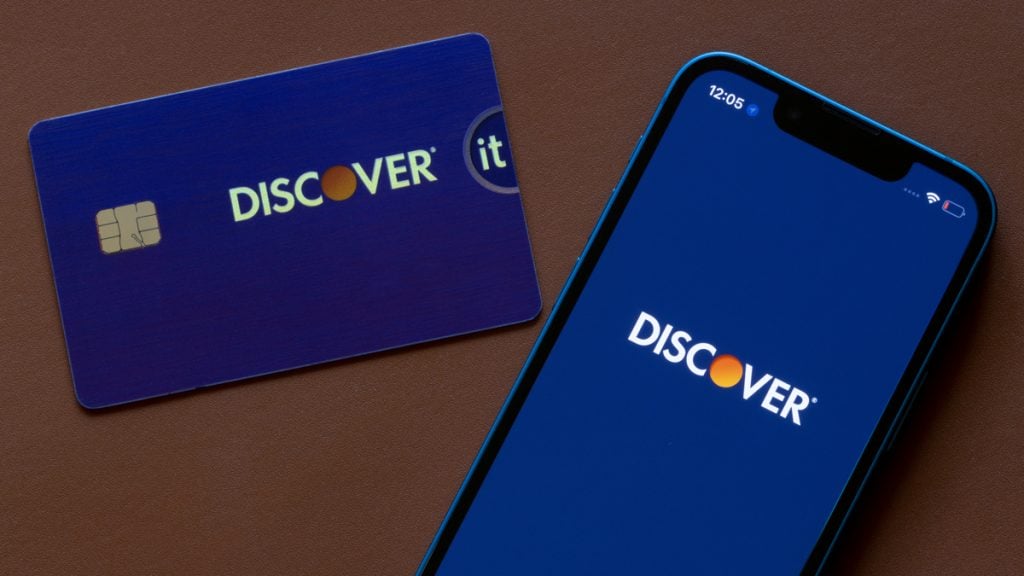 discover app and credit card