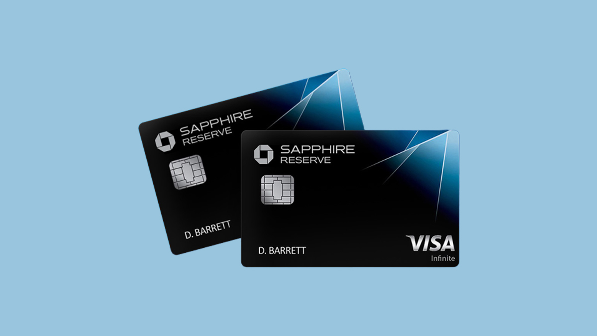 Chase Sapphire Reserve credit cards