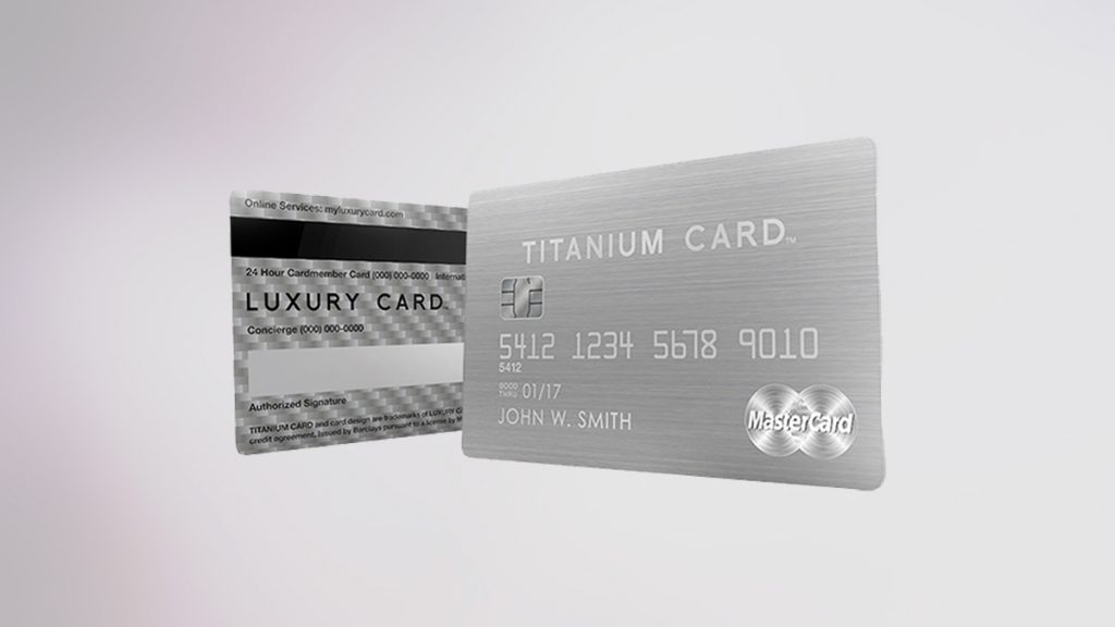 luxury titanium card photo