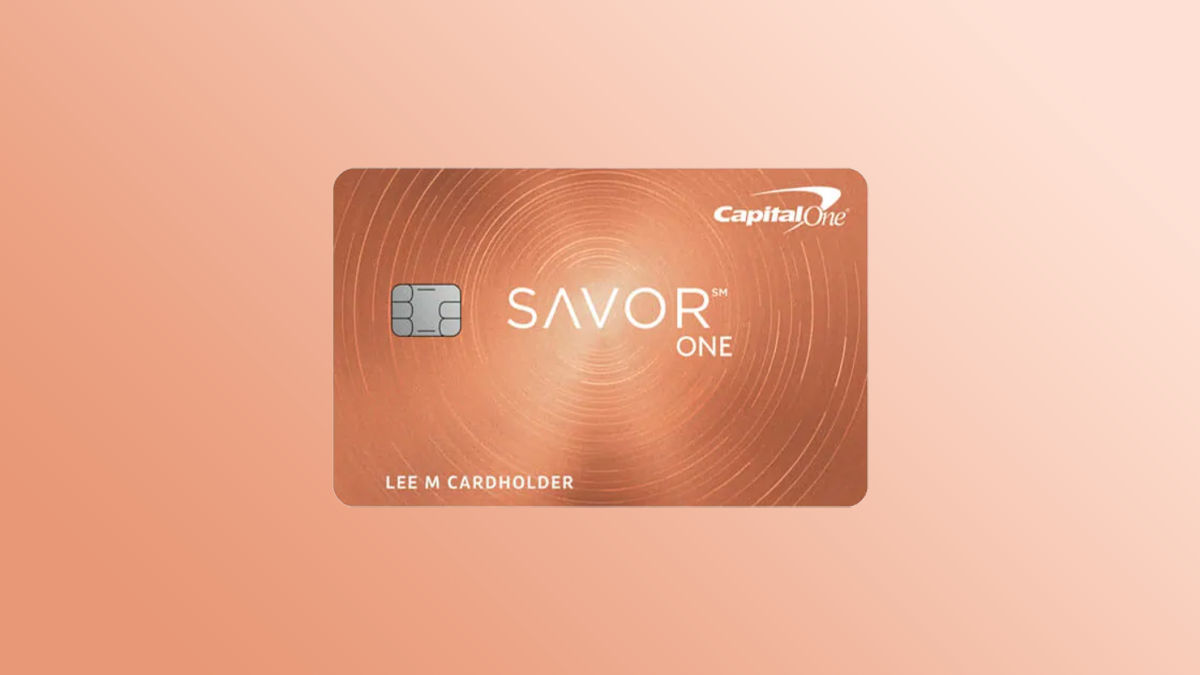 SavorOne Rewards for Good Credit credit card