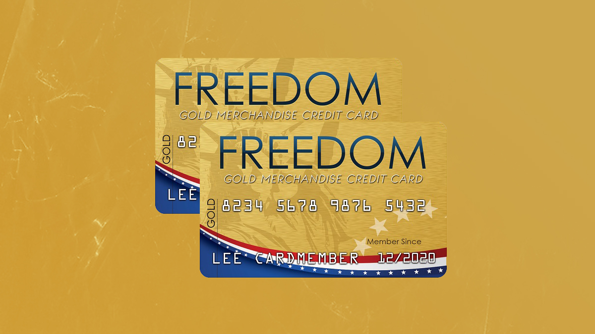 Freedom Gold credit card