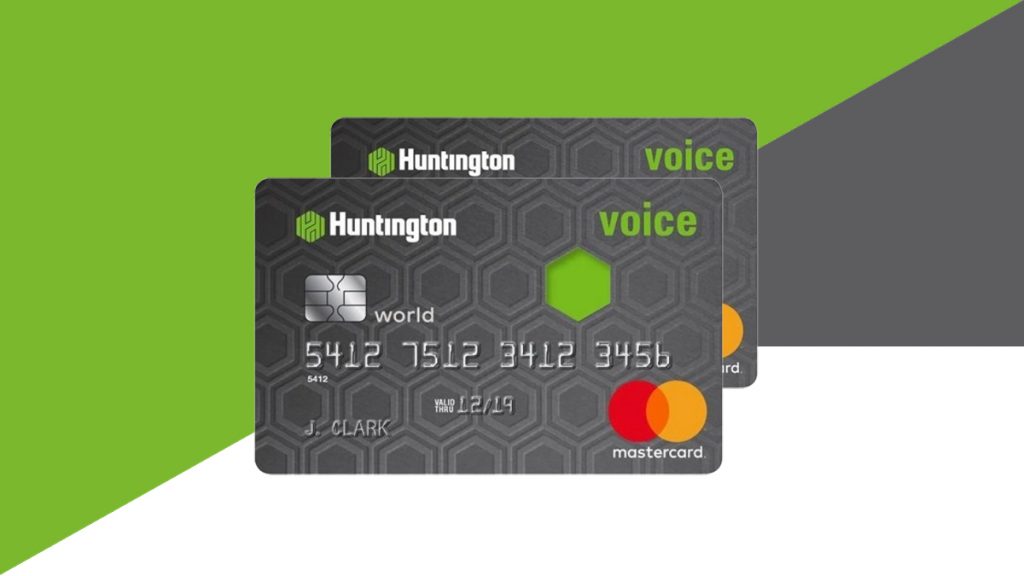 Huntington Bank Voice Rewards credit card