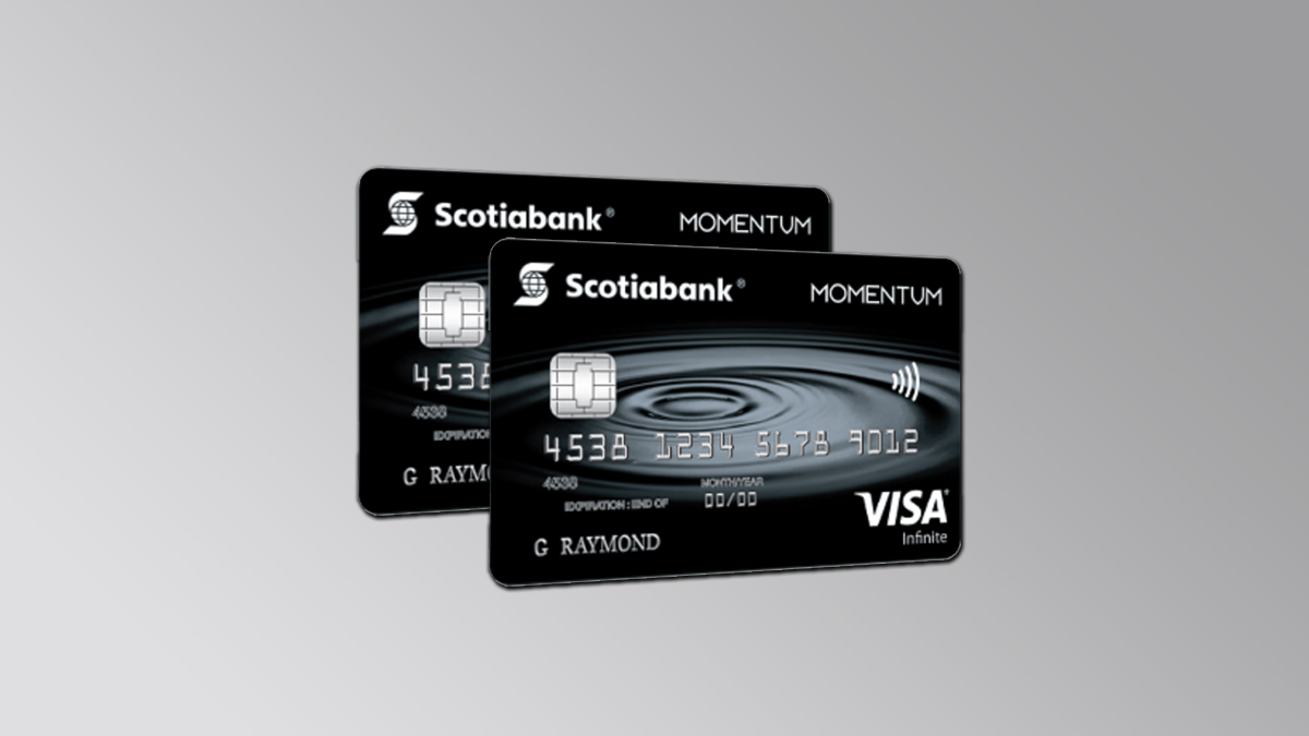 Scotia Momentum Visa Infinite cards