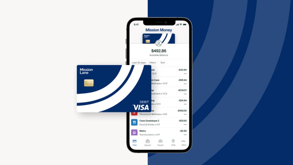 Mission Money card and app