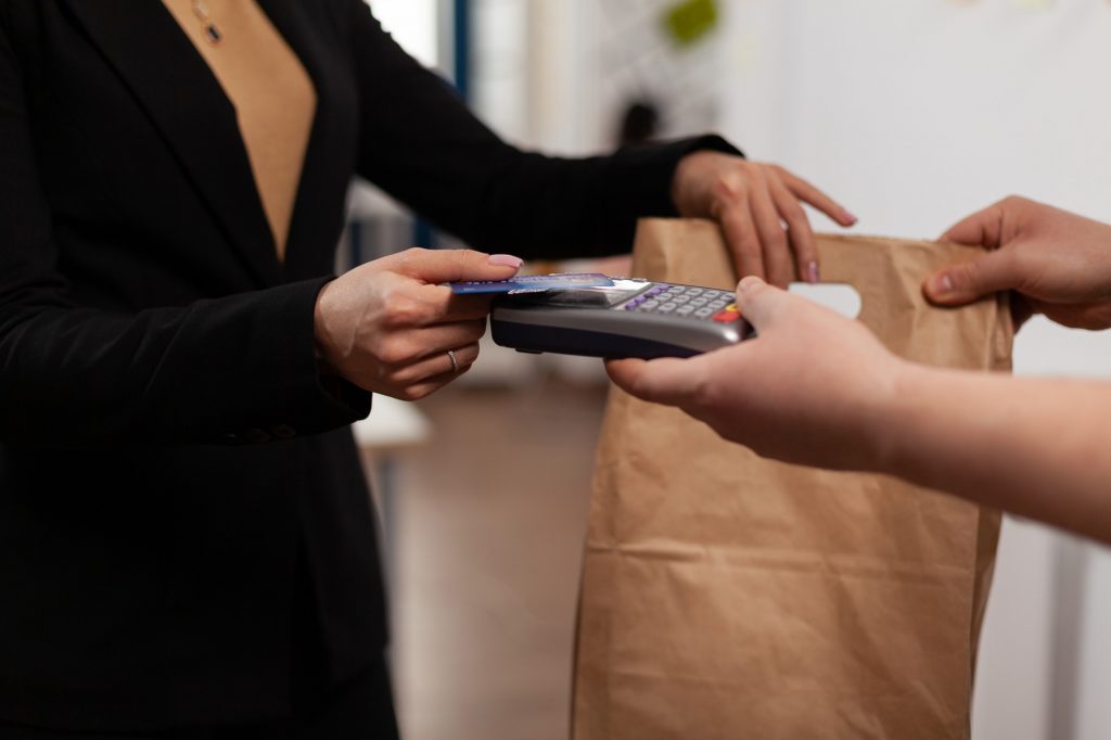 purchasing with credit card