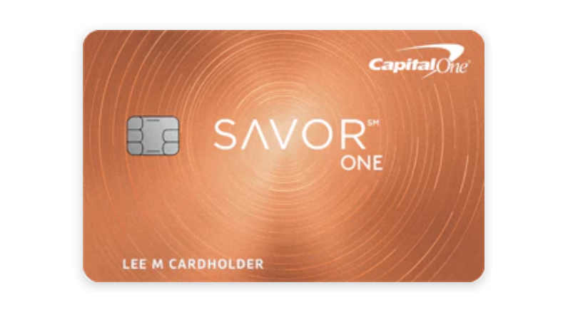 Capital One SavorOne Rewards for Students card