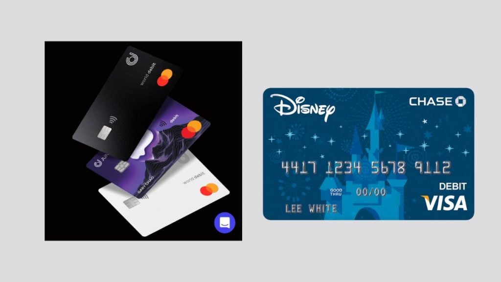 juno debit card and disney debit card