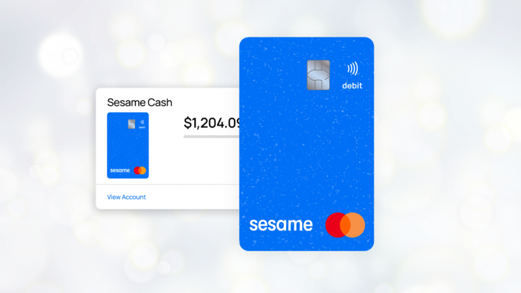Sesame Cash Debit Card