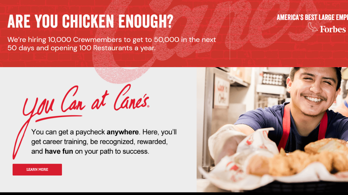 Apply for Raising Cane's Job Vacancies Life insurance Stealth Capitalist