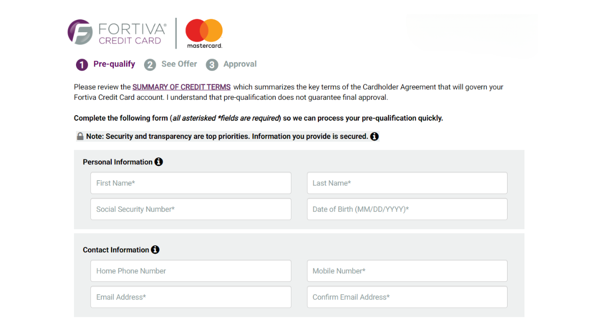 Fortiva® Mastercard® Credit Card Review Stealth Capitalist