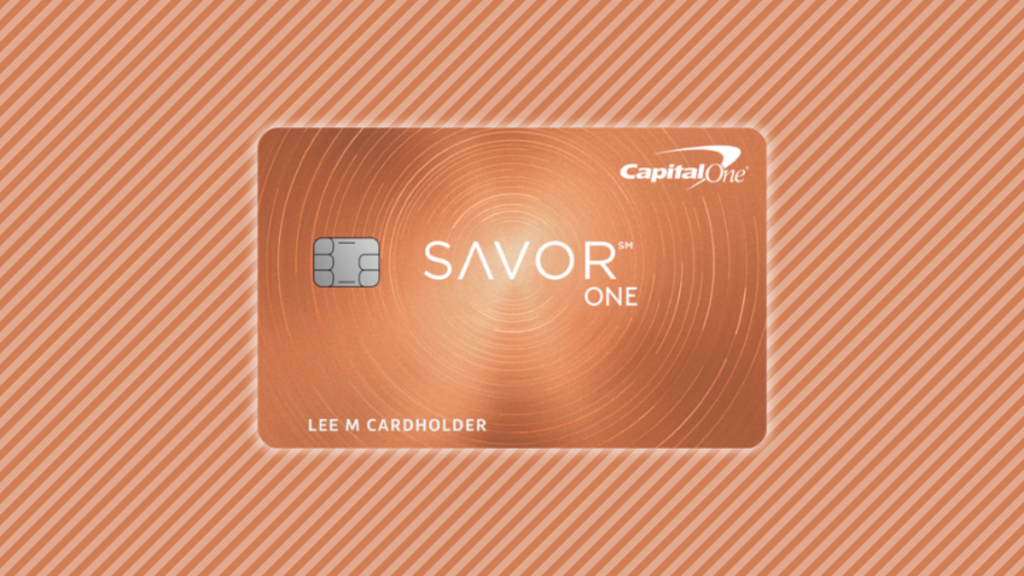 Capital One SavorOne Cash Rewards credit card