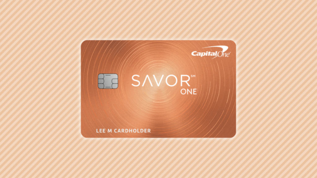 Capital One SavorOne Rewards for Students Credit Card